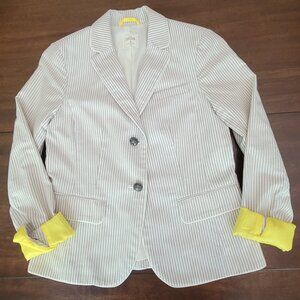 GAP Academy Blazer Striped Women's Size 2 Jacket
